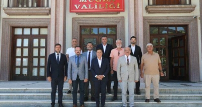 BODRUM HEYETİ VALİ AKBIYIK’I ZİYARET ETTİ